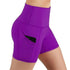 Women Athletic Yoga Gym Shorts