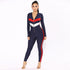 Patchwork gym wear for women